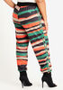 Striped French Terrry Joggers, Multi image number 1