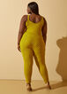 Cable Knit Catsuit, Lime Green image number 1