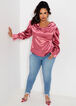 The Courtney Blouse, Magenta image number 2