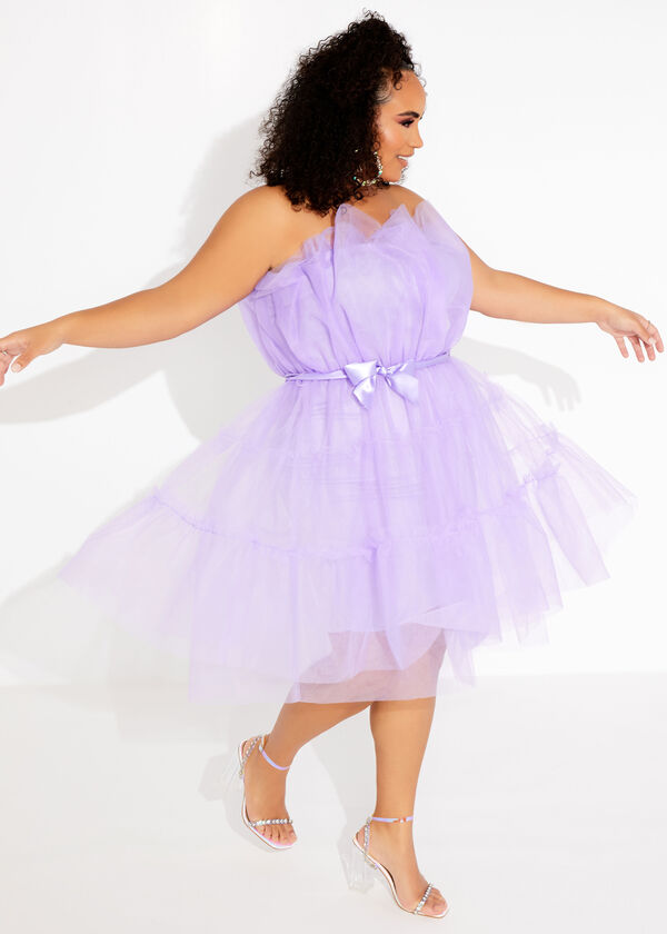 The Robynn Dress, Light Pastel Purple image number 3