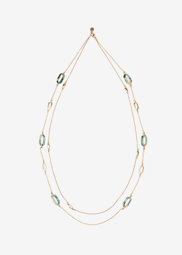 Layered Gold Tone Necklace, Amazon image number 0