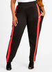 Colorblock Active Pants, Coral image number 0
