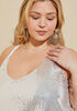 Sequin Embellished Knit Top, White image number 2