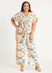 Tropical Gauze Wide Leg Pant, White image number 2