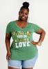 Be Done In Love Graphic Tee, FAIRWAY image number 0