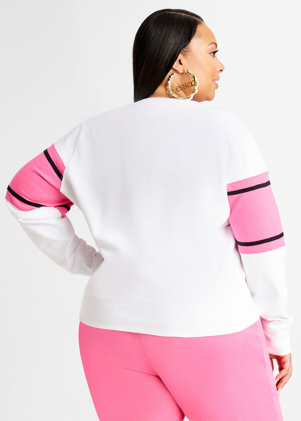 FILA Curve Made The Cut Sweatshirt, Pink image number 2