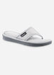 Trendy Isotoner Mesh Mia Thong Sandals Indoor Outdoor Cozy Slippers image number 0