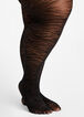 Zebra Mesh Footed Tights,  image number 0