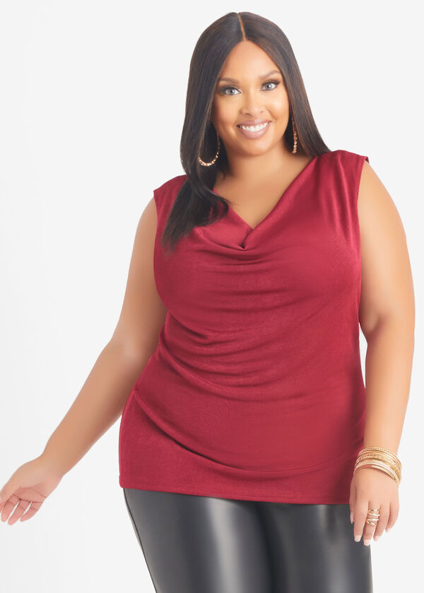 Plus Size top stretch knit work plus size work wear image number 0