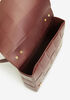 Glossed Basketweave Shoulder Bag, Foxglove image number 2