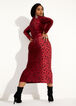The Latoya Dress, Wine image number 0