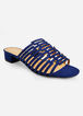 Sole Lift Wide Width Sandals, Cobalt image number 0