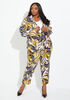 Swirl Print Power Twill Pants, Nugget Gold image number 3