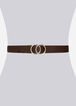 Reversible Faux Leather Belt, Black Combo image number 0