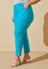 Mid Rise Power Twill Pants, BlueBird image number 2