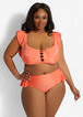 Ymi Off Shldr Sld 2pc  - Color: Coral, Size: XL (12), Coral image number 0