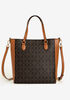Nanette Lepore Ariela Logo Tote, Chocolate Brown image number 2