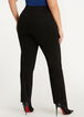 Ponte 2 Button Straight Pant, Black image number 1