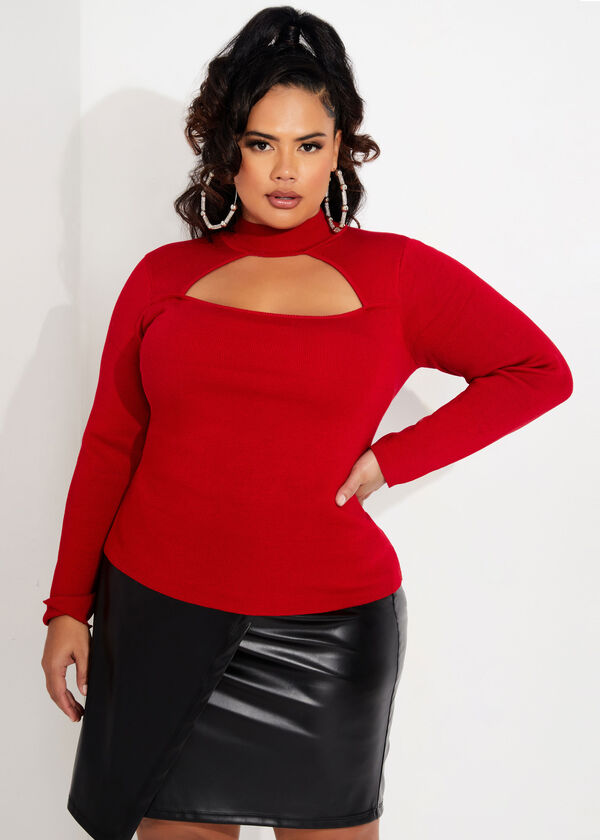 The Renata Sweater, Red image number 0