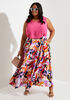 Paisley Print Maxi Skirt, Multi image number 0