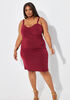 Stretch Knit Bodycon Dress, Rhododendron image number 0