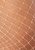 Footed Fishnet Tights, Nude image number 1