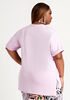 DKNY Sport Ombre Logo Tee, LILAC image number 2