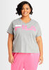 Plus Size FILA Curve Time Honored Tee Logo Cute Activewear Tops Sets image number 0