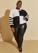 Two Tone Sweater, Multi image number 3