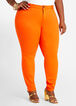 Orange High Waist Skinny Jeans, Flame image number 0