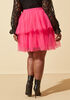 Tiered Tulle Skirt, Pink image number 1