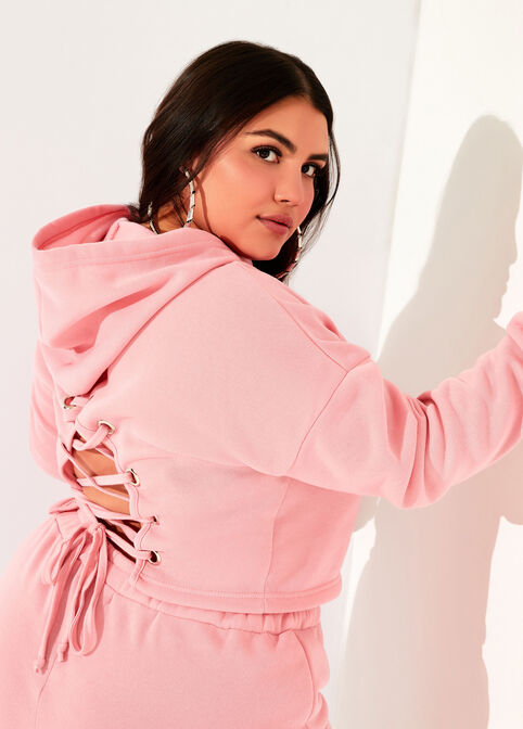 The Addison Hoodie, Pink image number 0