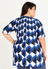 Chain Embellished Printed Tunic, Sodalite image number 1