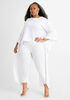 Drama Hi Low Cape Duster, White image number 0
