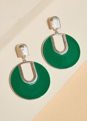Ring Drop Earrings, Jelly Bean image number 0