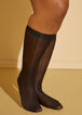 3PK Textured Trouser Socks, Black image number 3