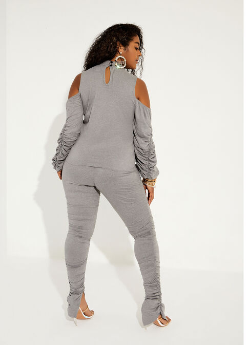The Aayla Top, Heather Grey image number 2