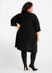 Cuffed 2 Pocket Duster Cardigan, Black image number 1