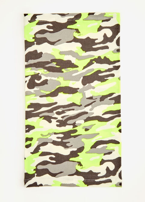 Camo Multi Use Gaiter Face Cover, Green image number 1