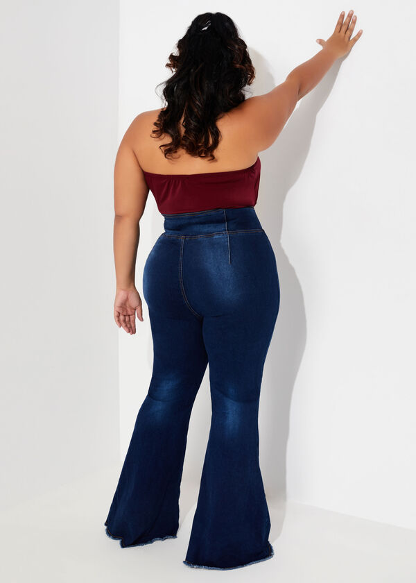 The Kate Flared Jeans, Denim image number 1