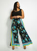 Floral High Waist Palazzo Pant, Estate Blue image number 3