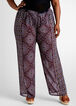Dalin Abstract Cover Up Pant, Purple image number 0
