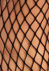 Black Fishnet Ankle Socks, Black image number 1