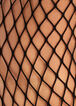 Black Fishnet Ankle Socks, Black image number 1