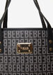 Bebe James Pouch And Tote Set, Black image number 4