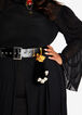 Gothic Witch Halloween Costume, Black image number 3