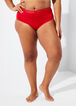Cotton Printed Hipster Brief, Red image number 1