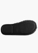 Isotoner Laurel Faux Fur Slippers, Black image number 2
