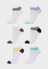 Just Me 6Pk Ankle Socks, Multi image number 0