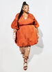 The Giselle Bubble Dress, Rust image number 0